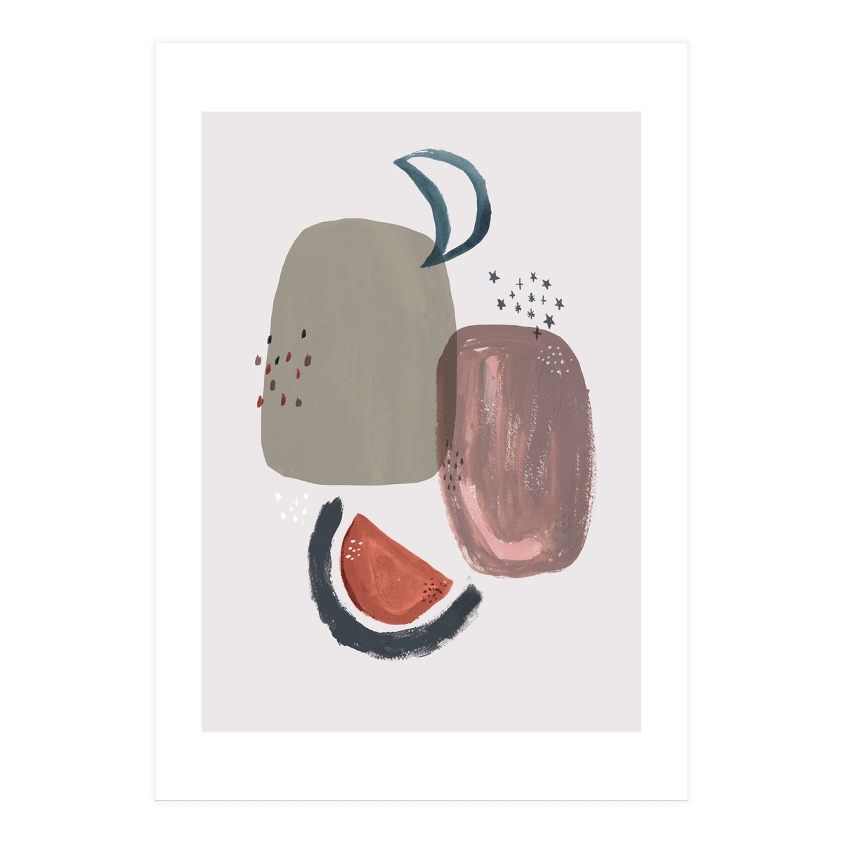 Abstract Moon (Print Only)