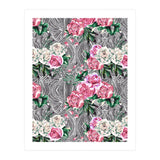 Flowery on linear mosaic (Print Only) thumbnail