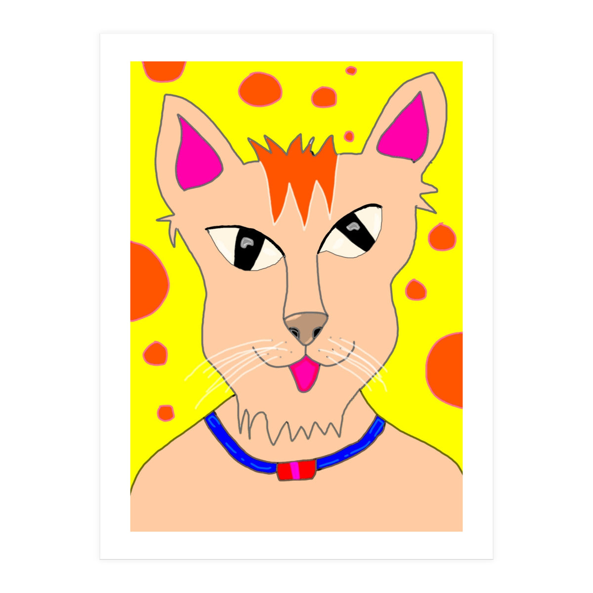 Wall Art Meowjie (Print Only)