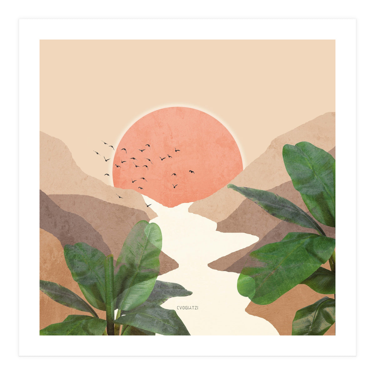 Africa Oasis (Print Only)