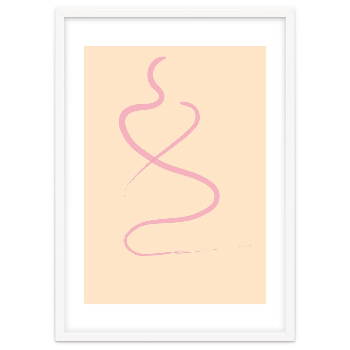 Seated line drawing No 2