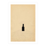 Wine bottle on the table (Print Only) thumbnail