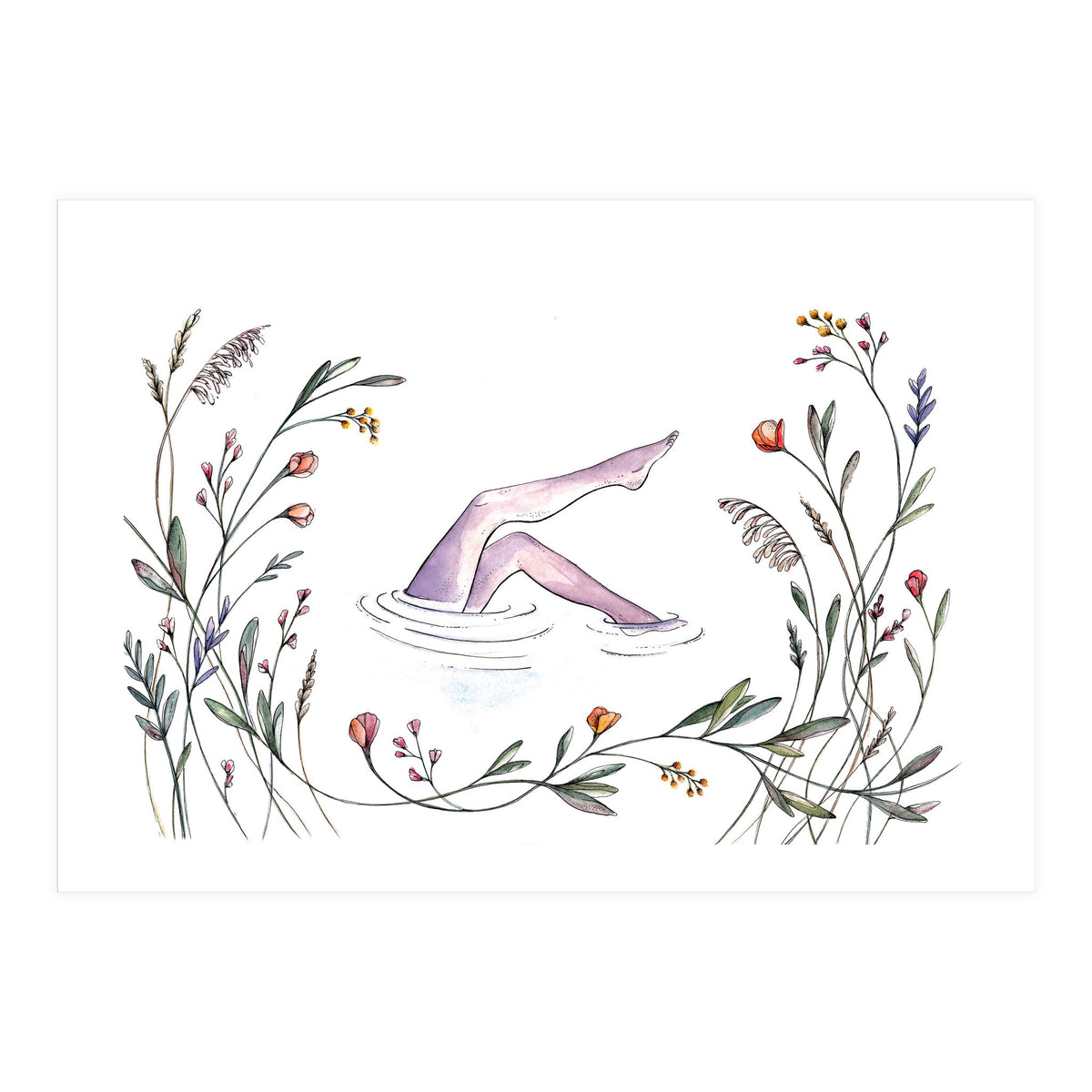 Relaxing (Print Only)