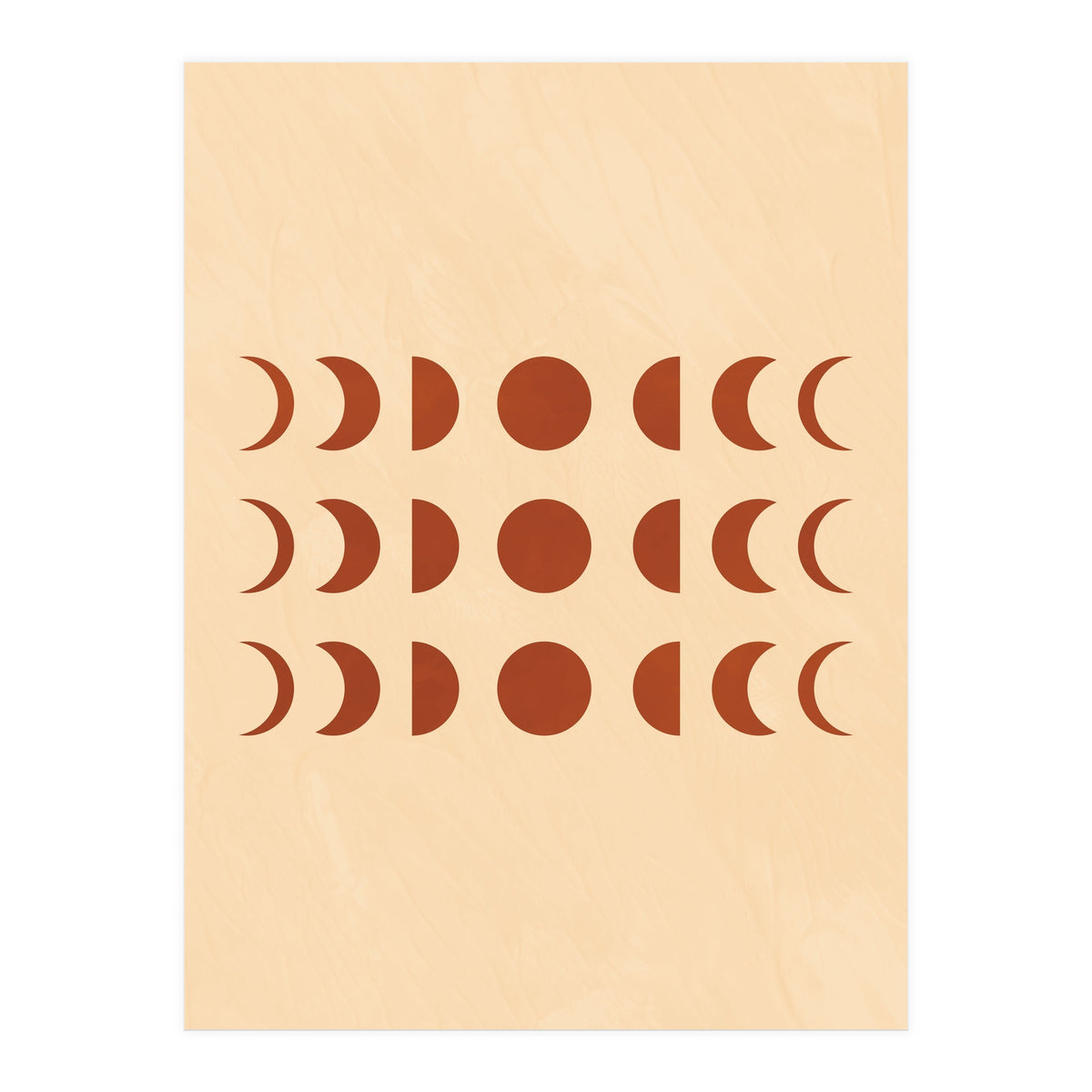 Lunar Eclipse Moon Phases II (Print Only)