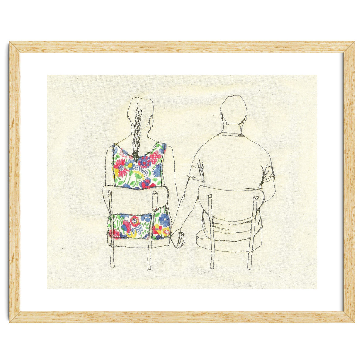 Colourful Couple Print