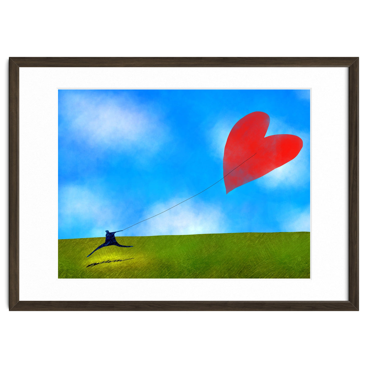 Heart Kite