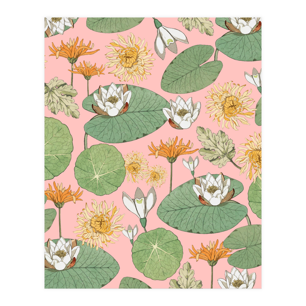 Vintage Royal Gardens (Print Only)