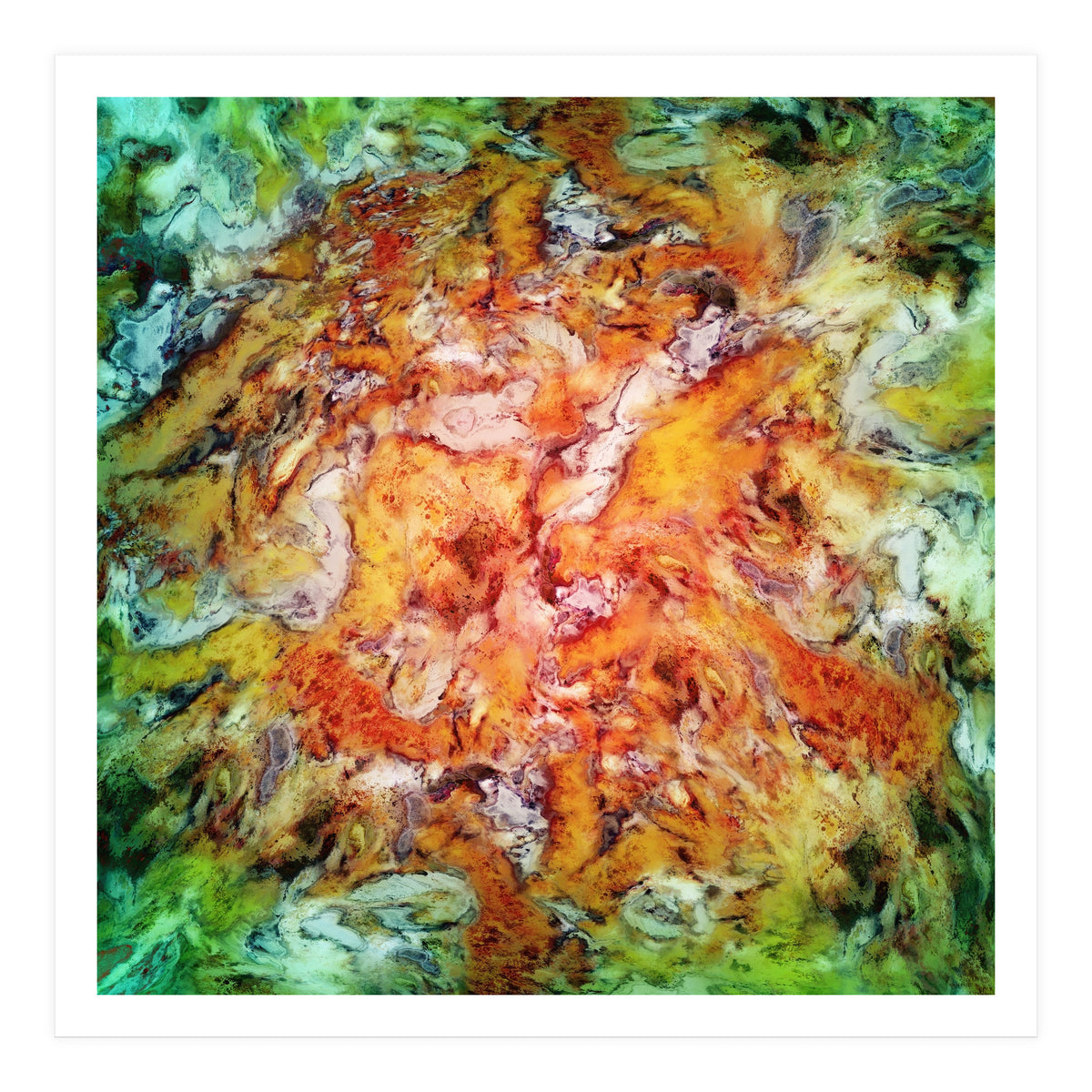 Floral Escalator (Print Only)