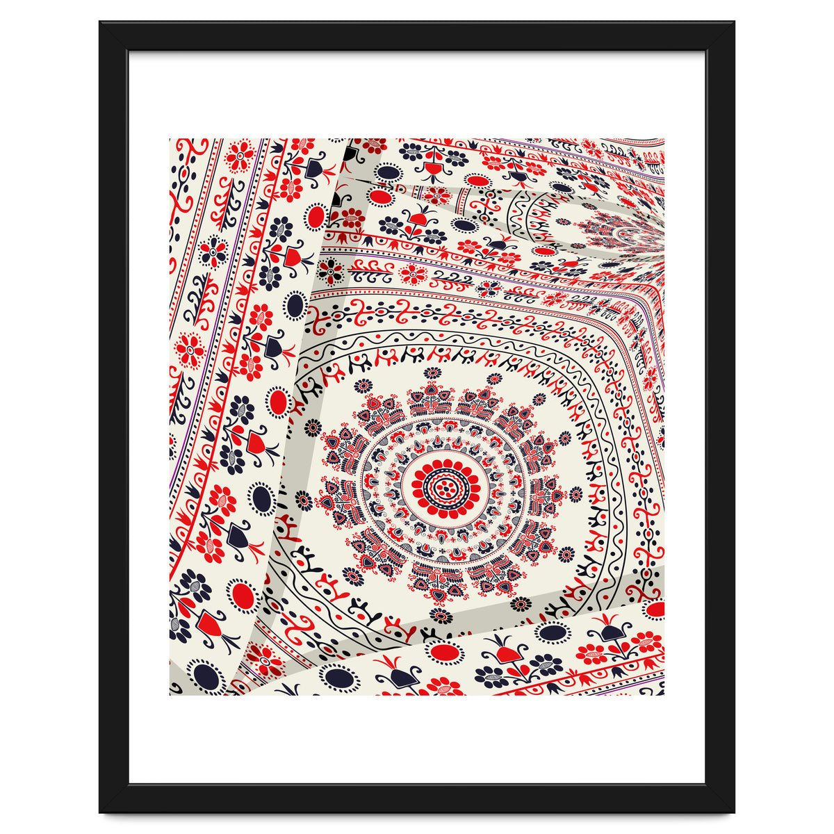 Romanian embroidery background 32