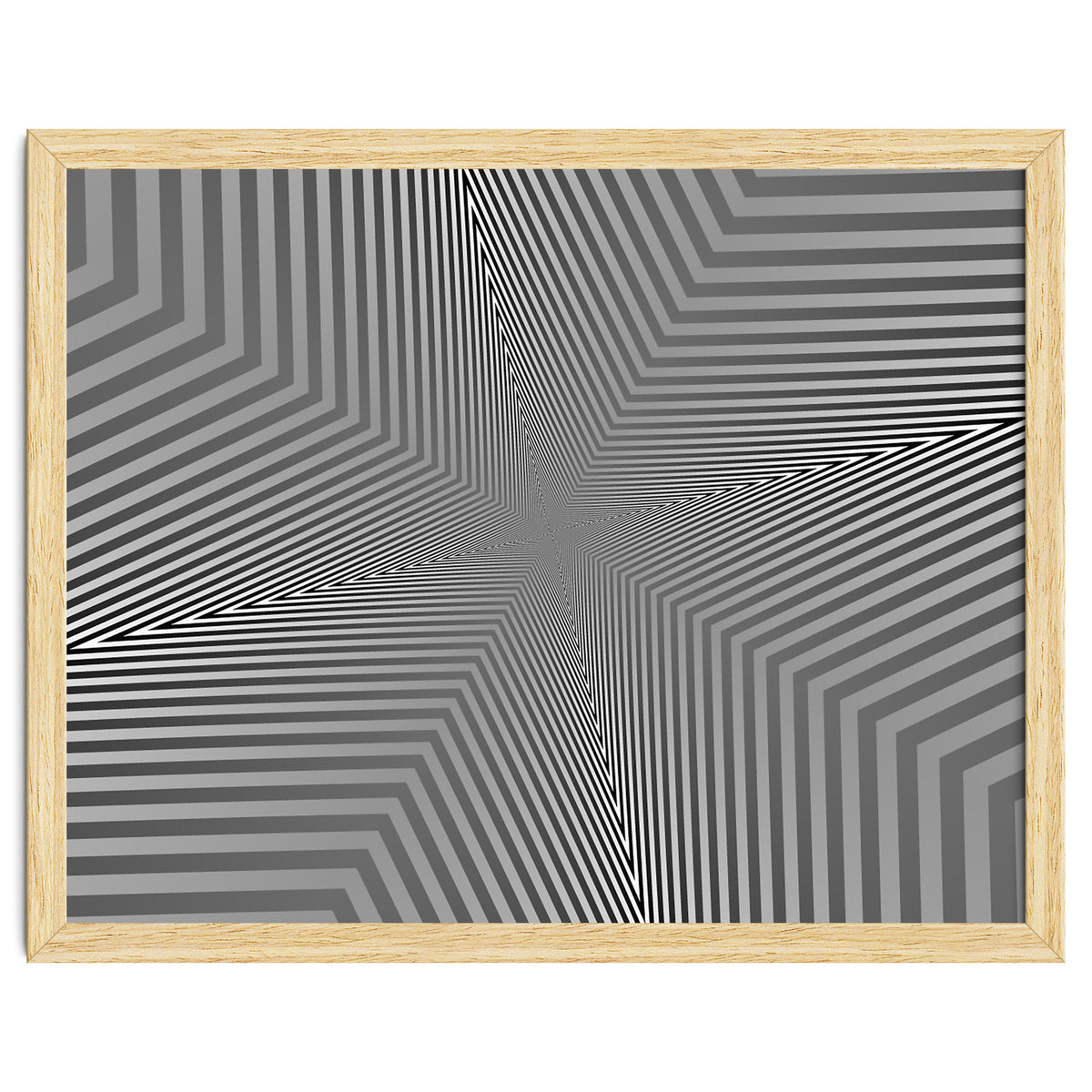 Abstract Triangle Pattern Geometric