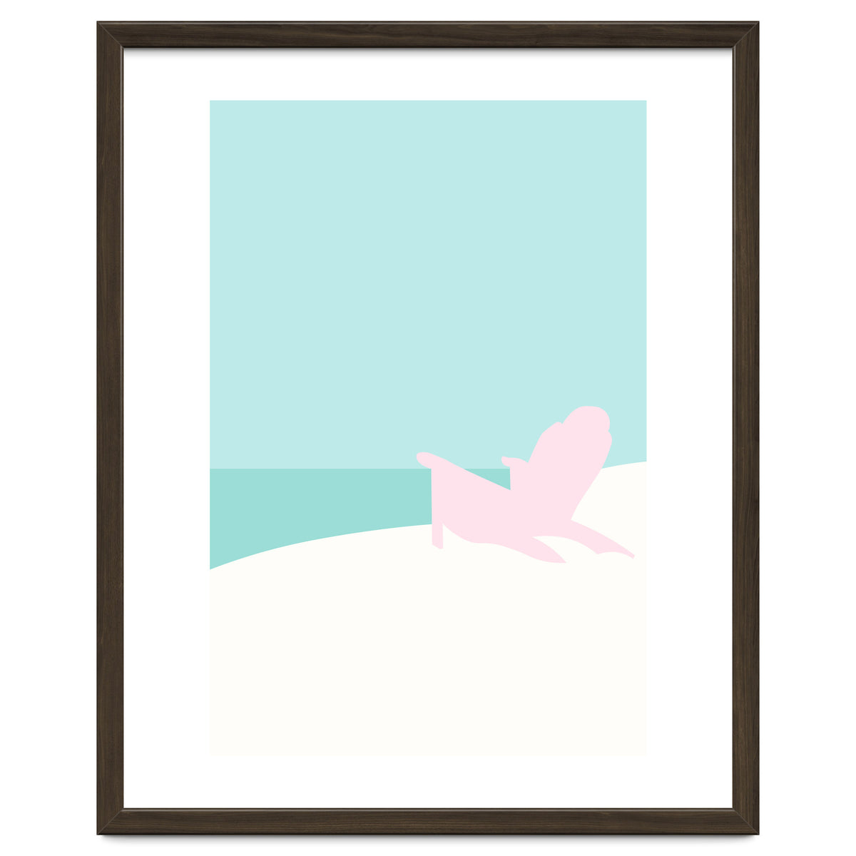 Minimal Beach Chair - Turquoise Coast