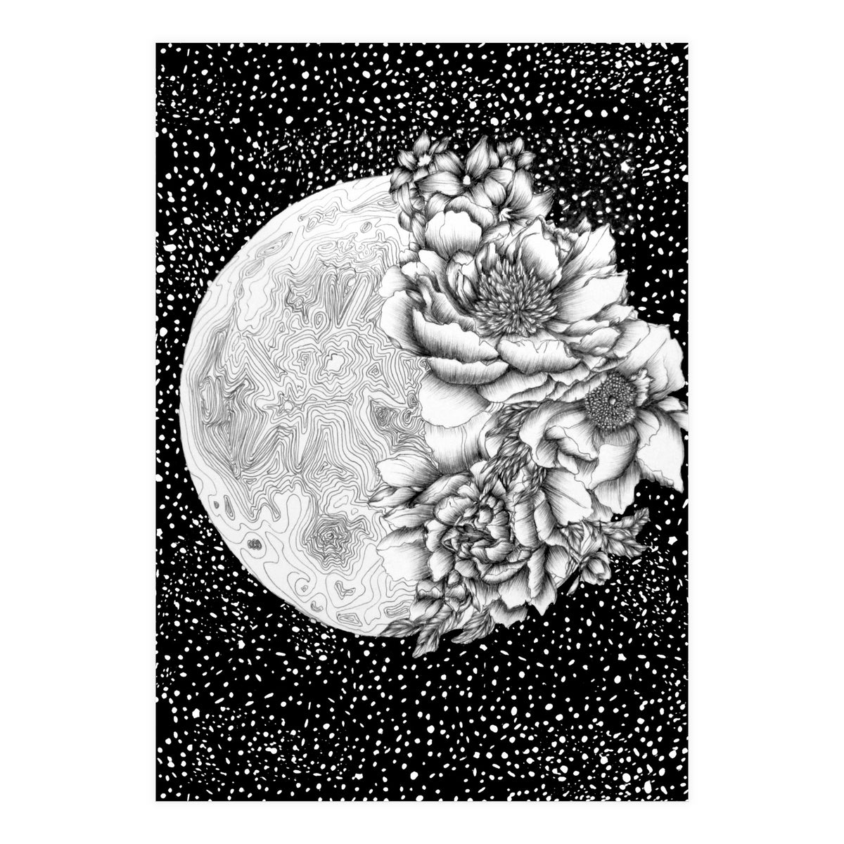 Moon Abloom (Print Only)