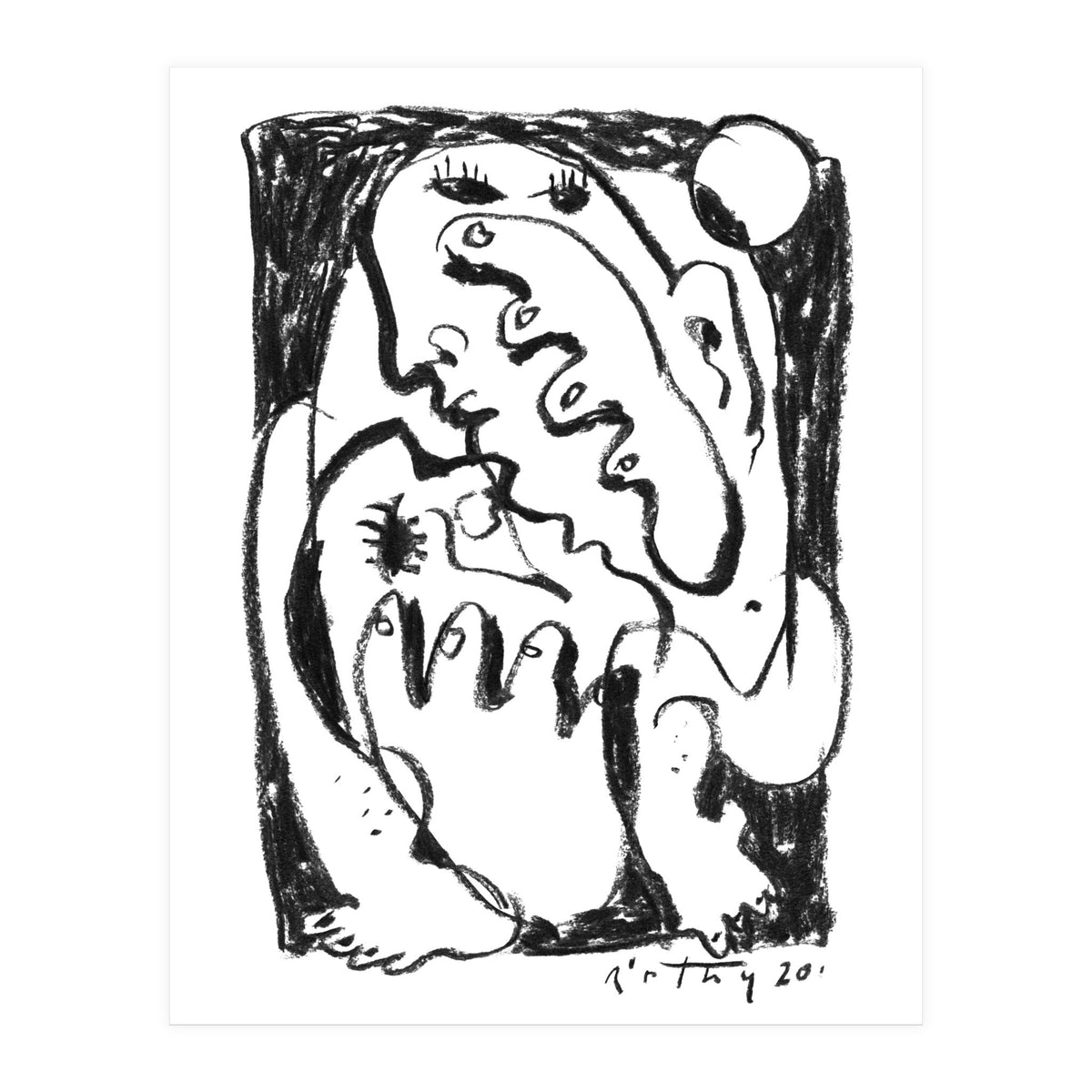 Grief - b&w (Print Only)