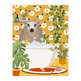 Sheep Bathing (Print Only) thumbnail