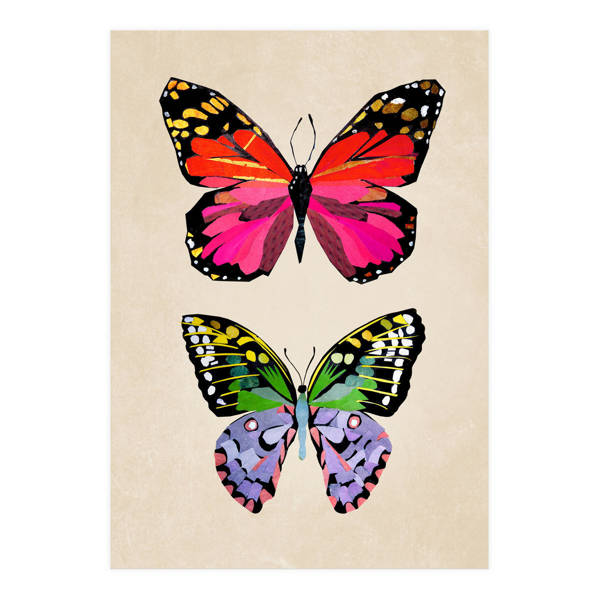Two Butterflies (Print Only)