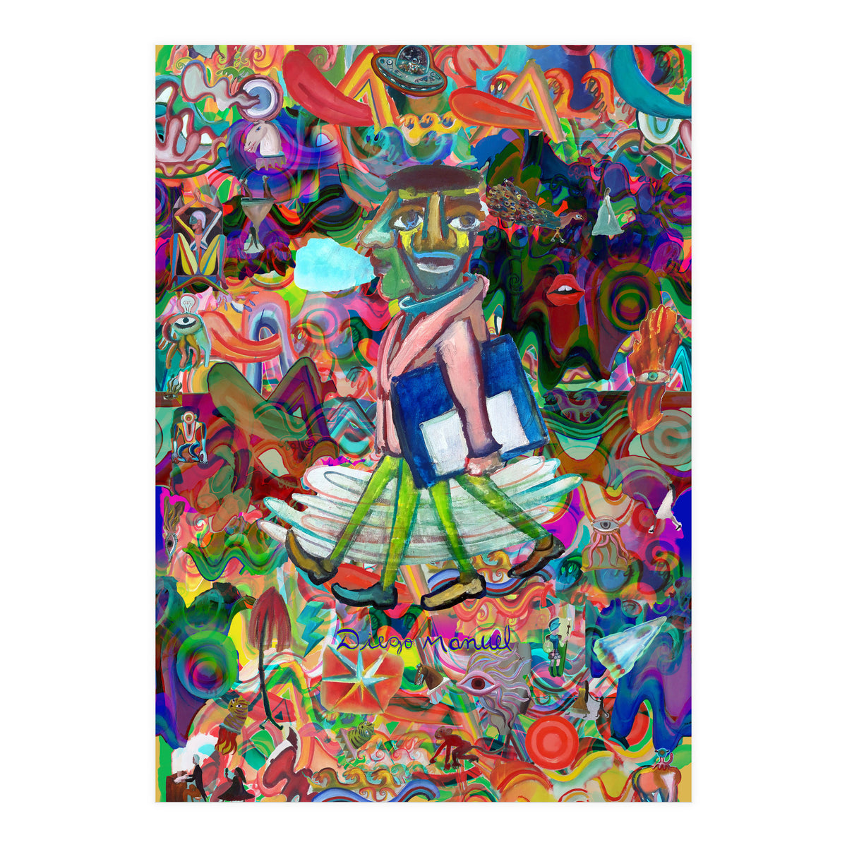 Graffitis 2021 Tapiz 62 C (Print Only)