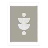 Mid-Century Modern No.23 - Woodblock Print (Print Only) thumbnail