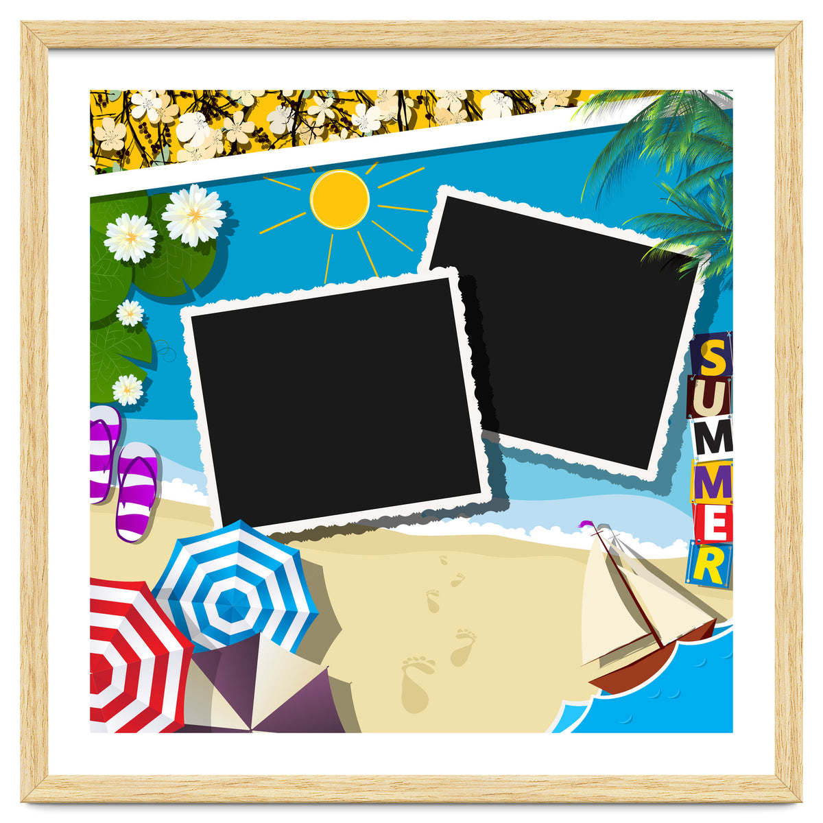 Summer Celebration Collage