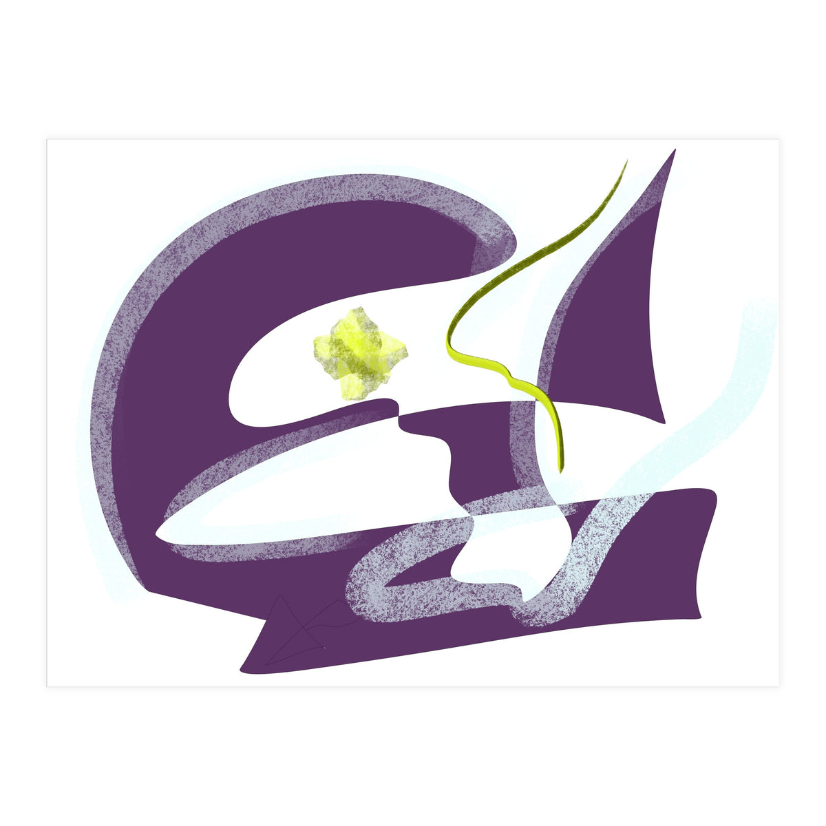 yellow pearl (Print Only)