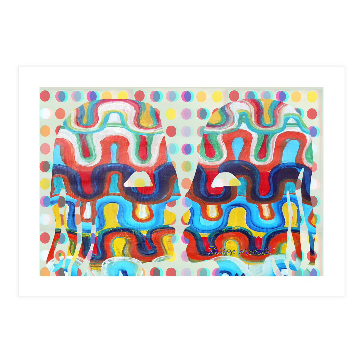 Abstracto Pop Nuevo B7 (Print Only)