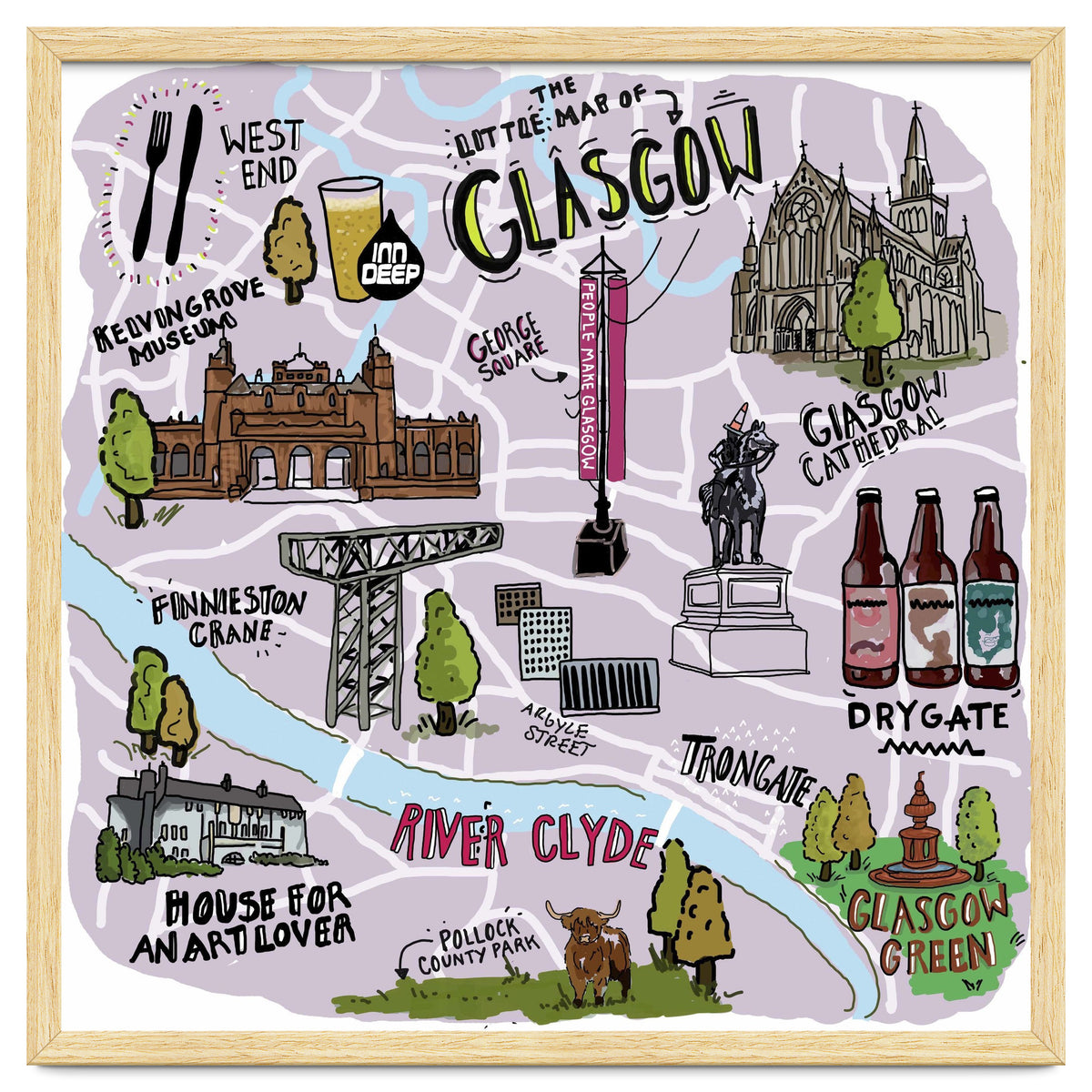 Little Map of Glasgow