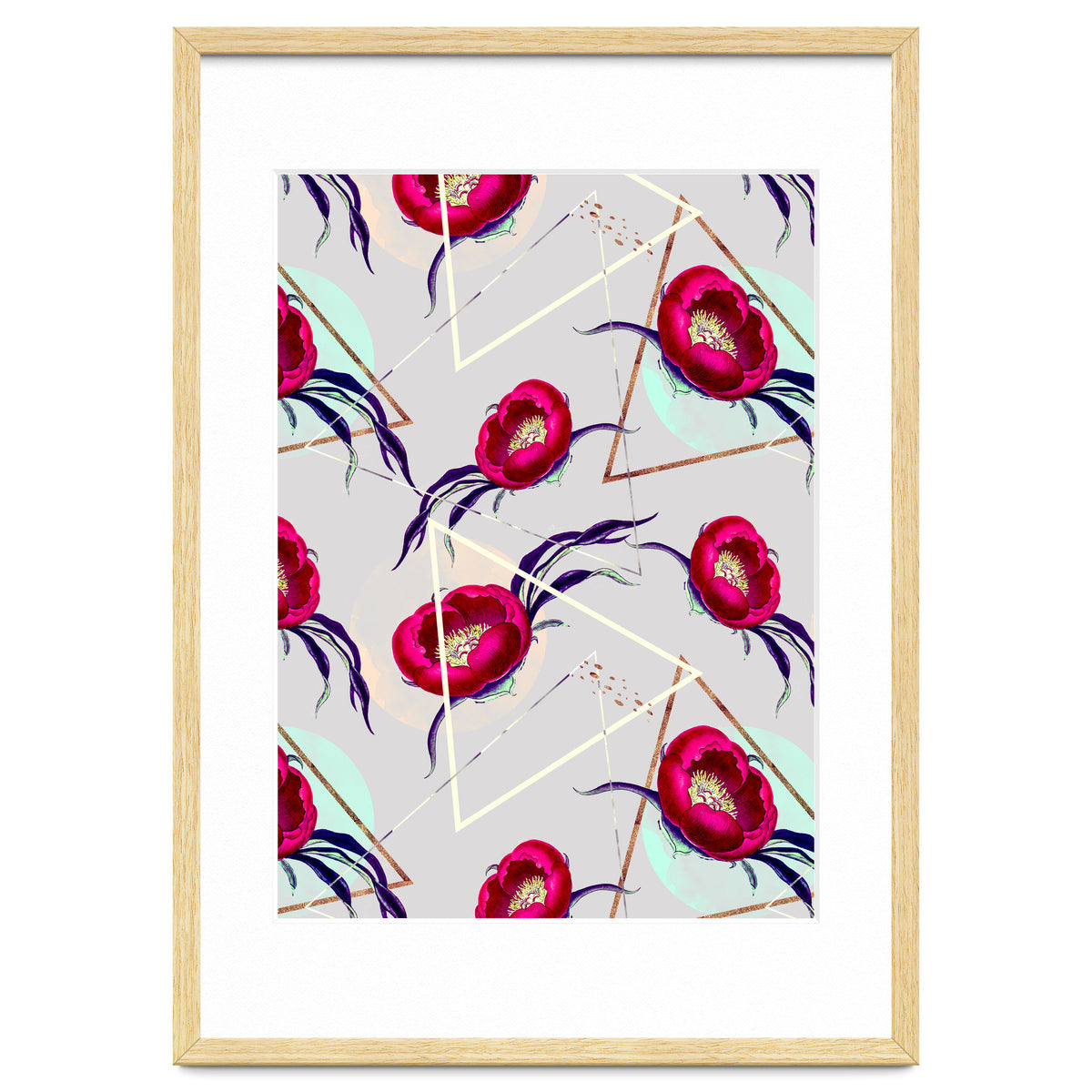 Flowery blooming with geometric II