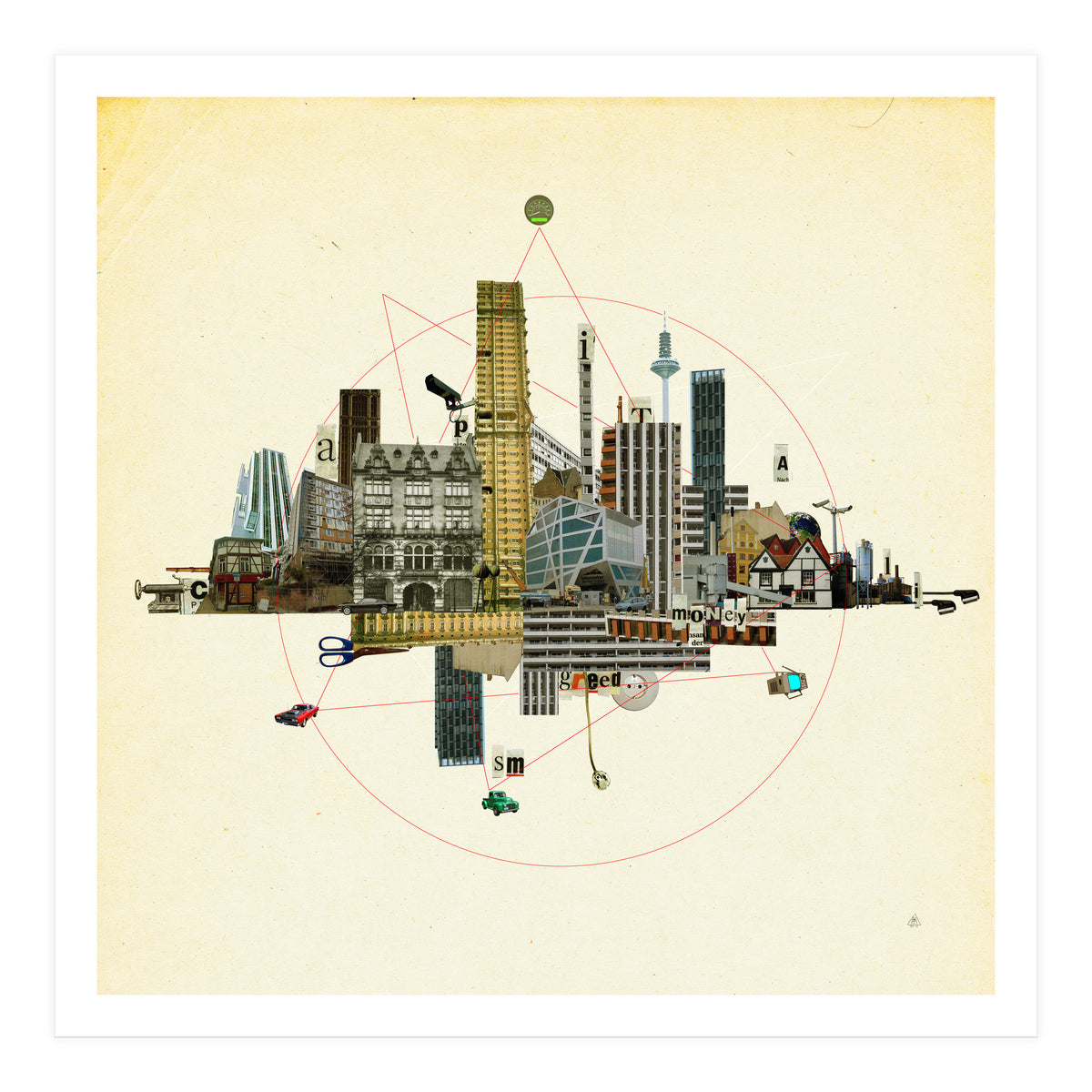 Collage City Mix 8 (Print Only)