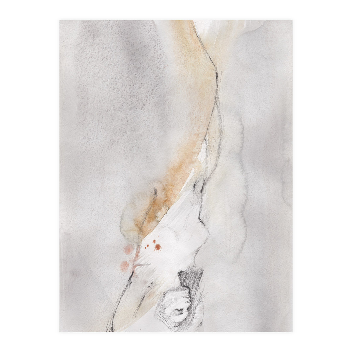 Drawing of a beautiful girl (Print Only)