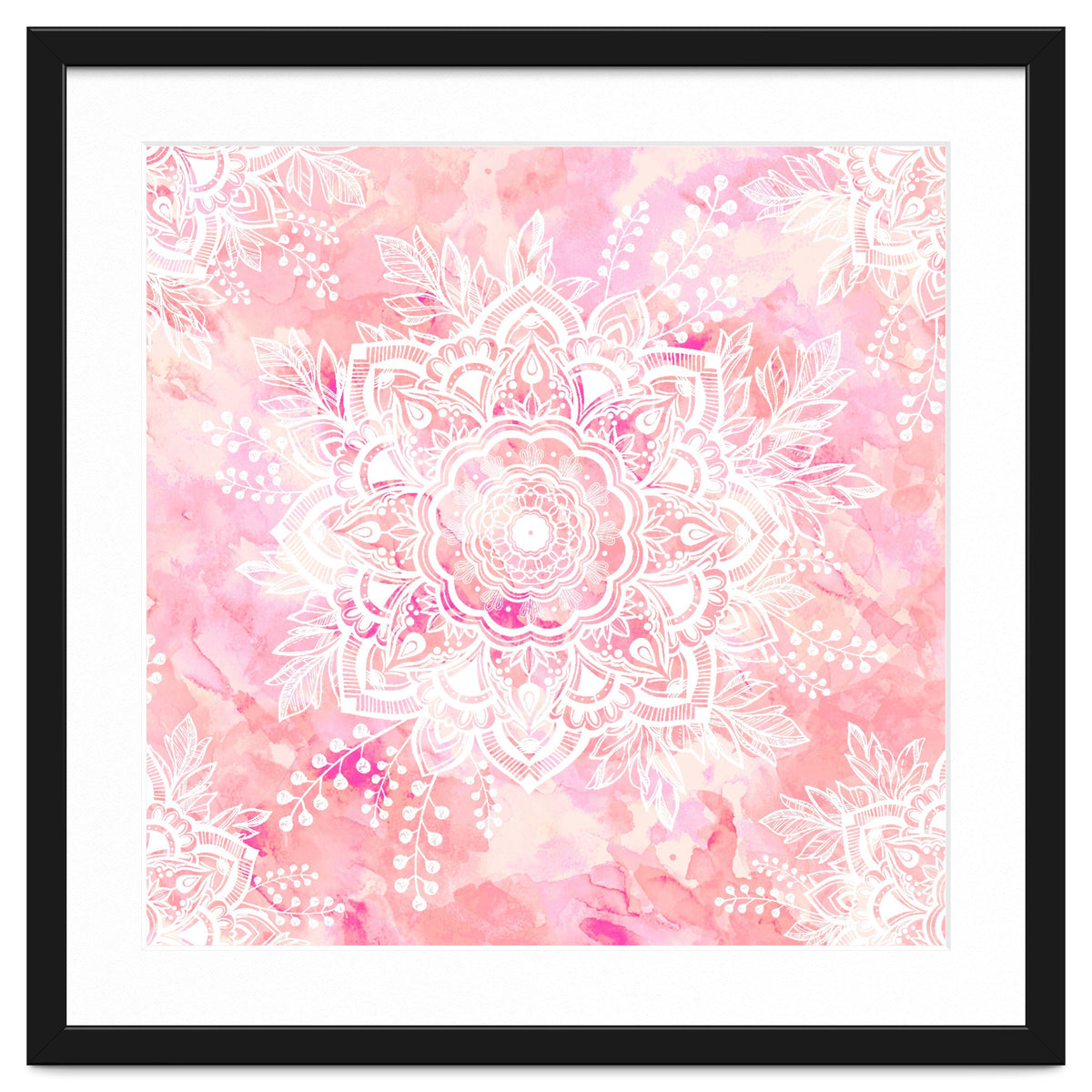 Queen Starring of Mandalas-Rose