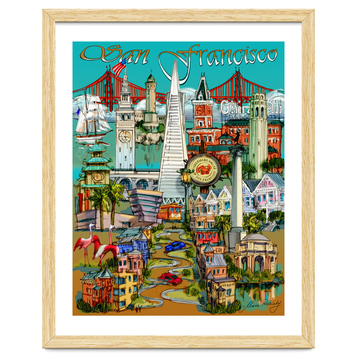 San Francisco Illustration