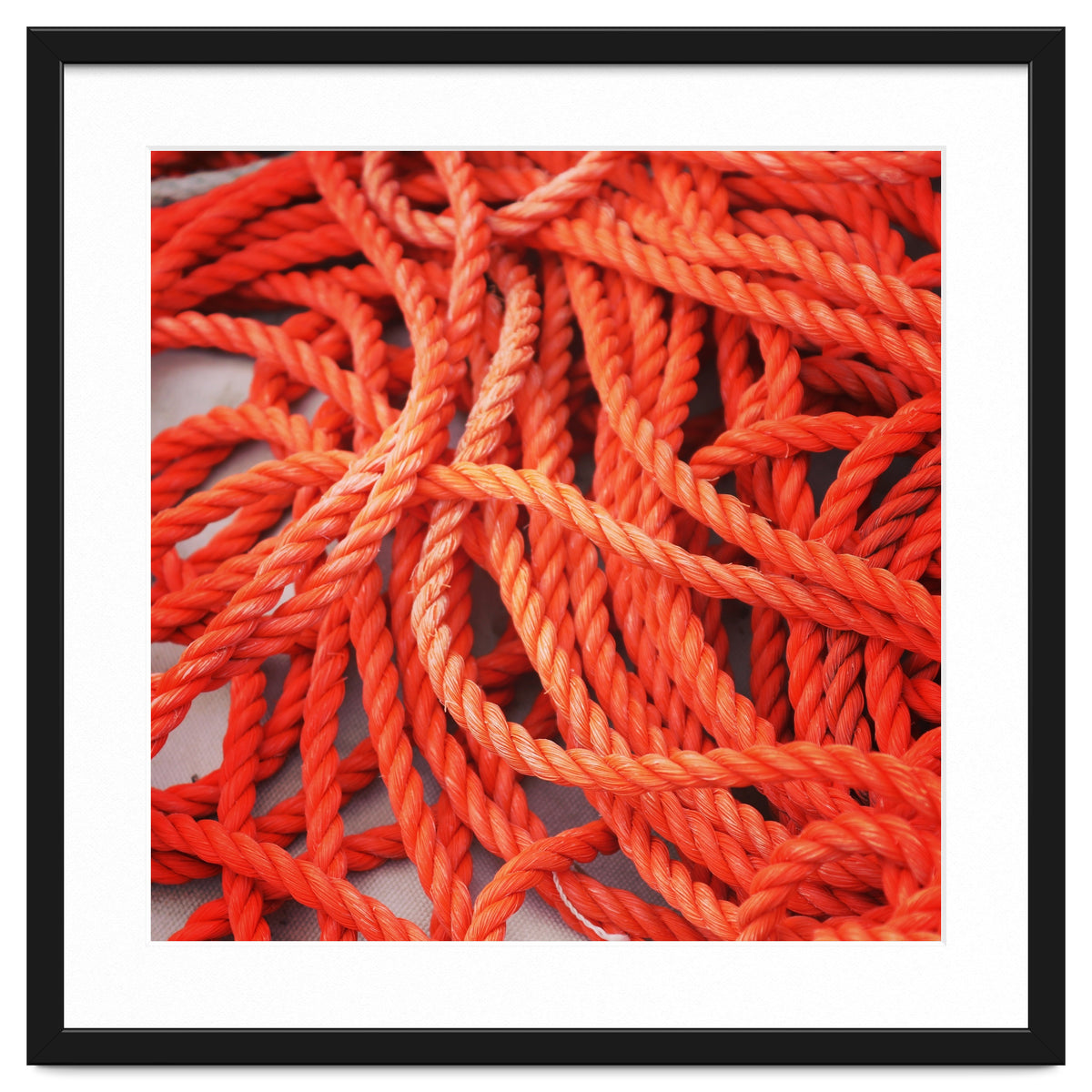 Orange ropes
