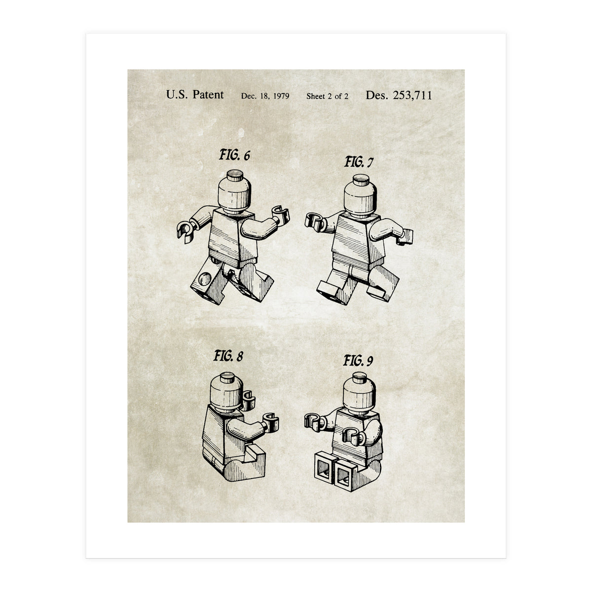 Lego Wall Art (Print Only)