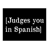 Judges You In Spanish (Print Only) thumbnail