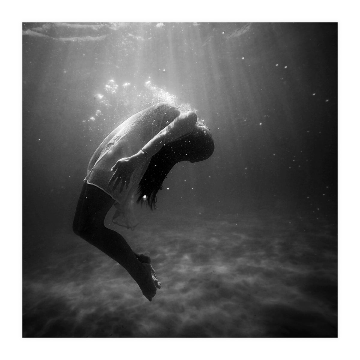 Woman Inside The Water (Print Only)