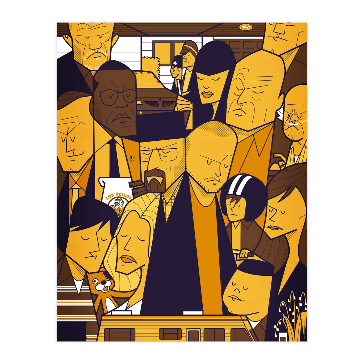 Breaking Bad Yellow (Print Only)