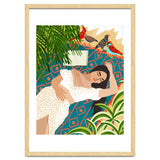 Beach. Read. Sleep. | Boho Woman Sea Beachy Travel | Summer Birds Sand Picnic Ocean Vacation thumbnail