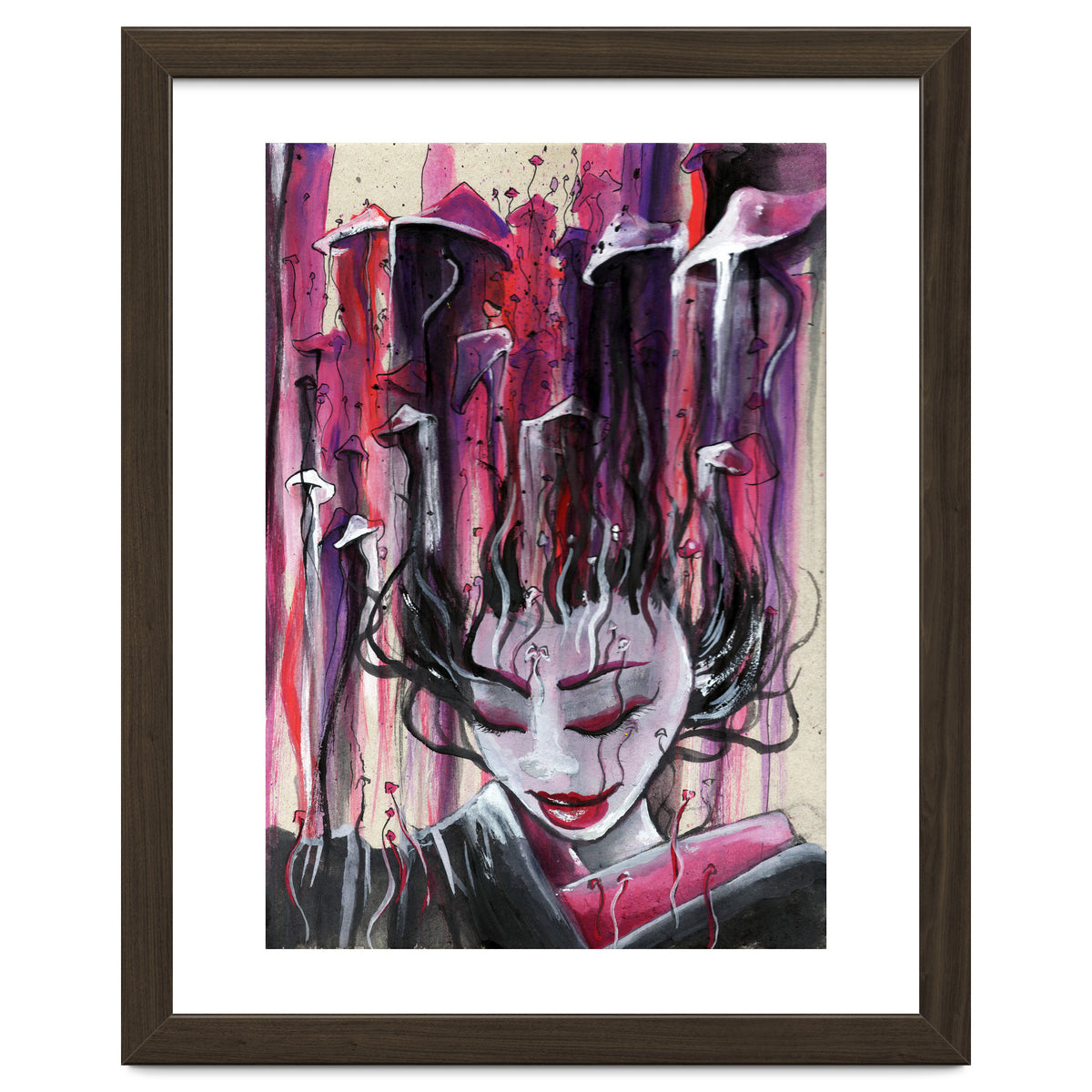 Geisha in Mushrooms: The Surrealistic Concubine