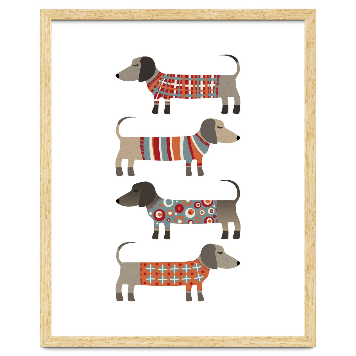Sausage Dogs In Sweaters