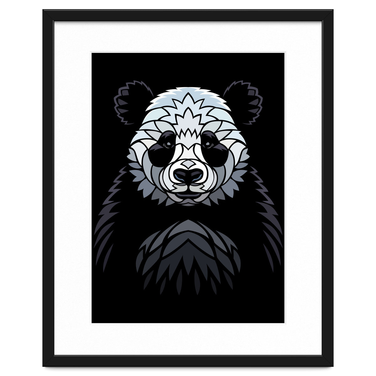 Tribal frontal Panda