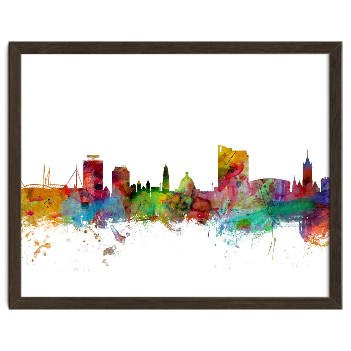 Cardiff Wales Skyline