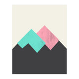 Pastel Mountains I (Print Only) thumbnail