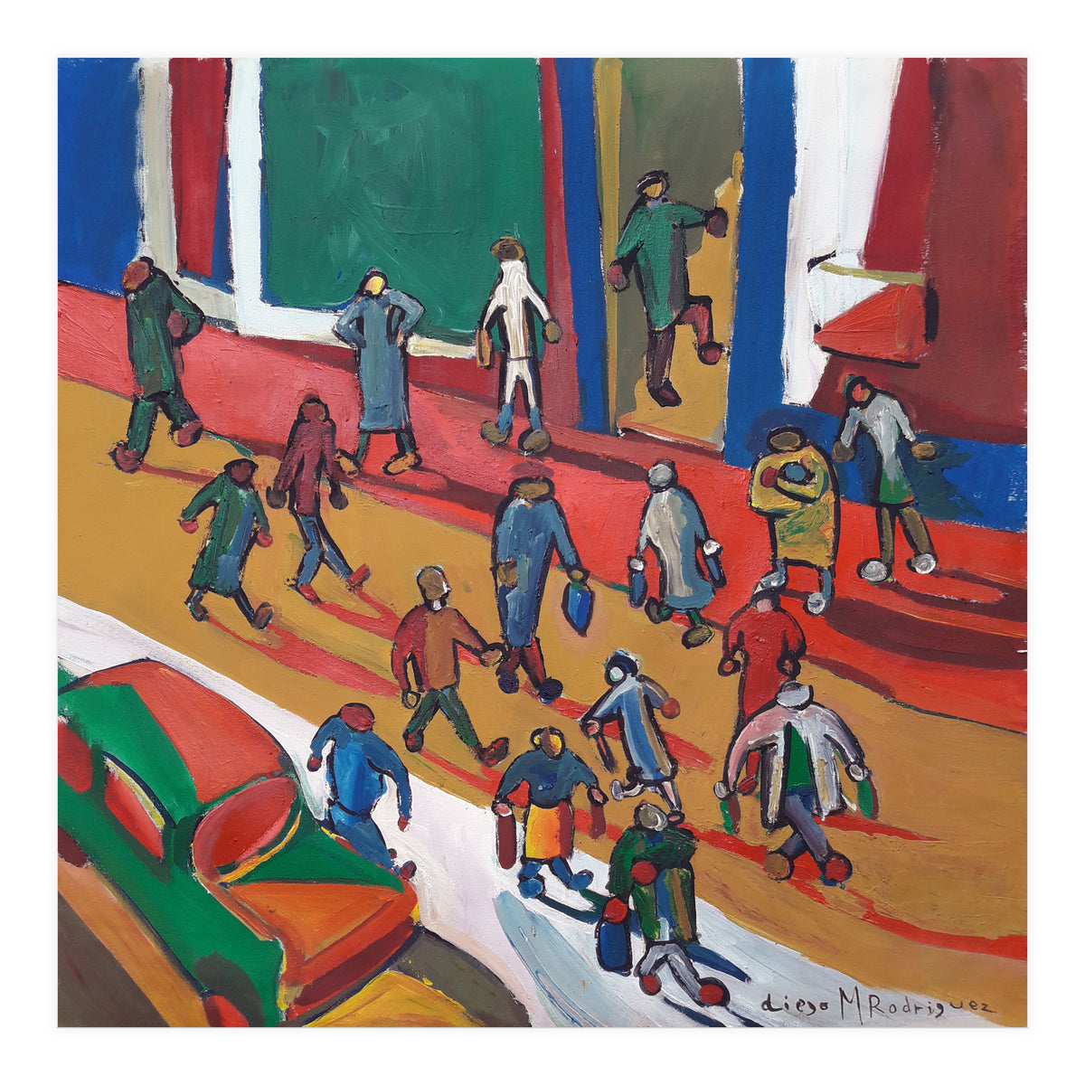 La Calle 2 B (Print Only)