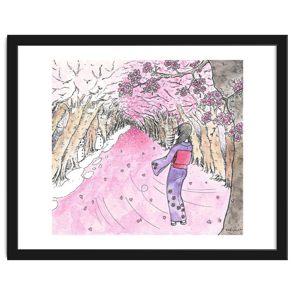 Cherry Blossom Flurry