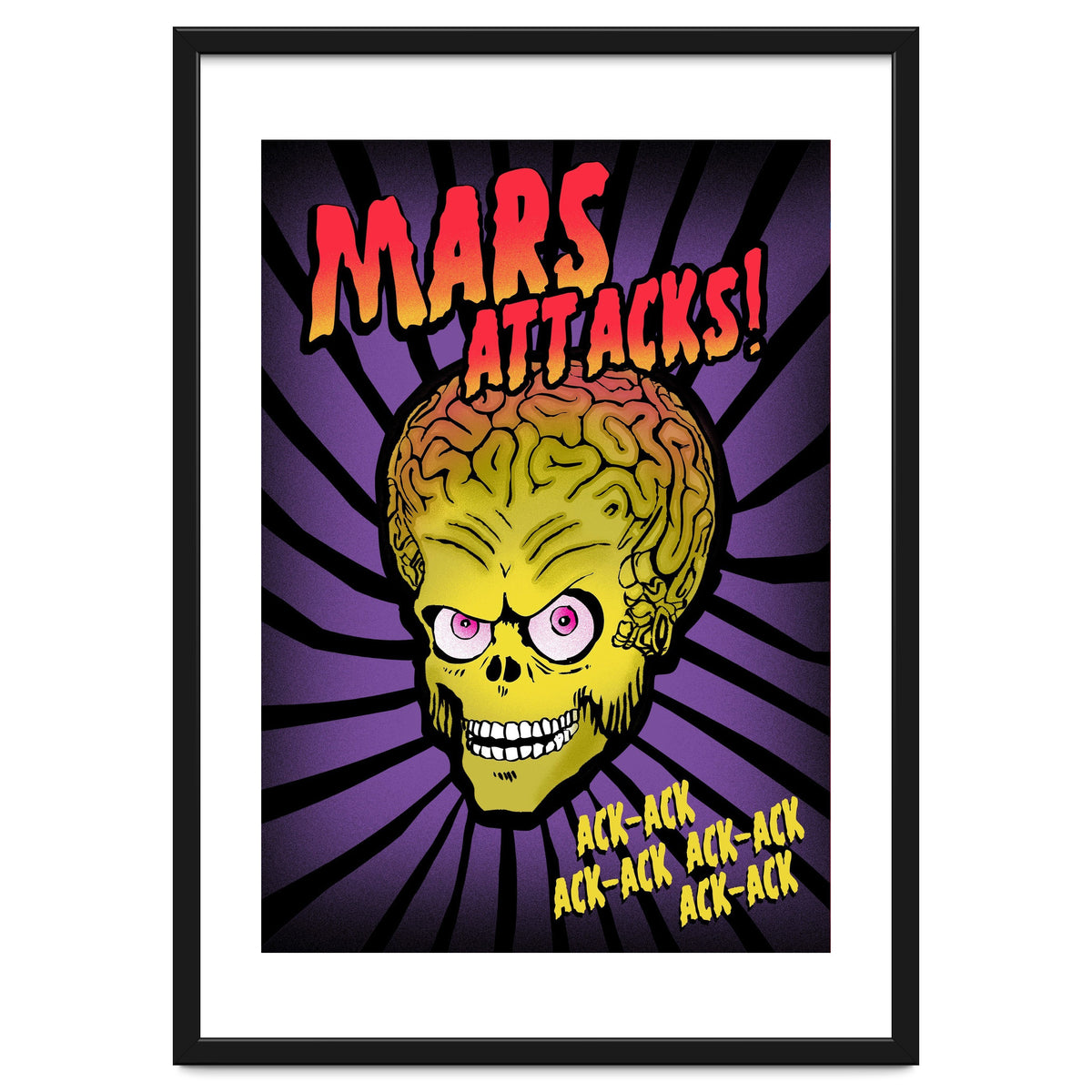 Mars Attacks movie poster