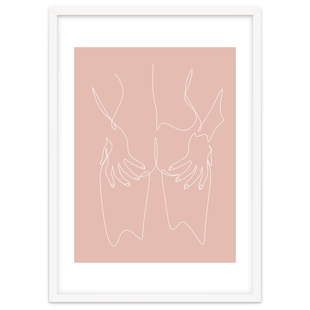 hot girl nude line pink