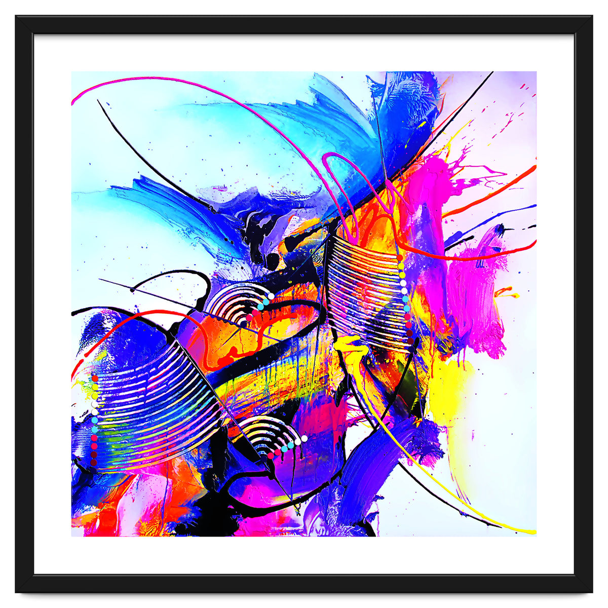 Abstract Art Britto - Qb293