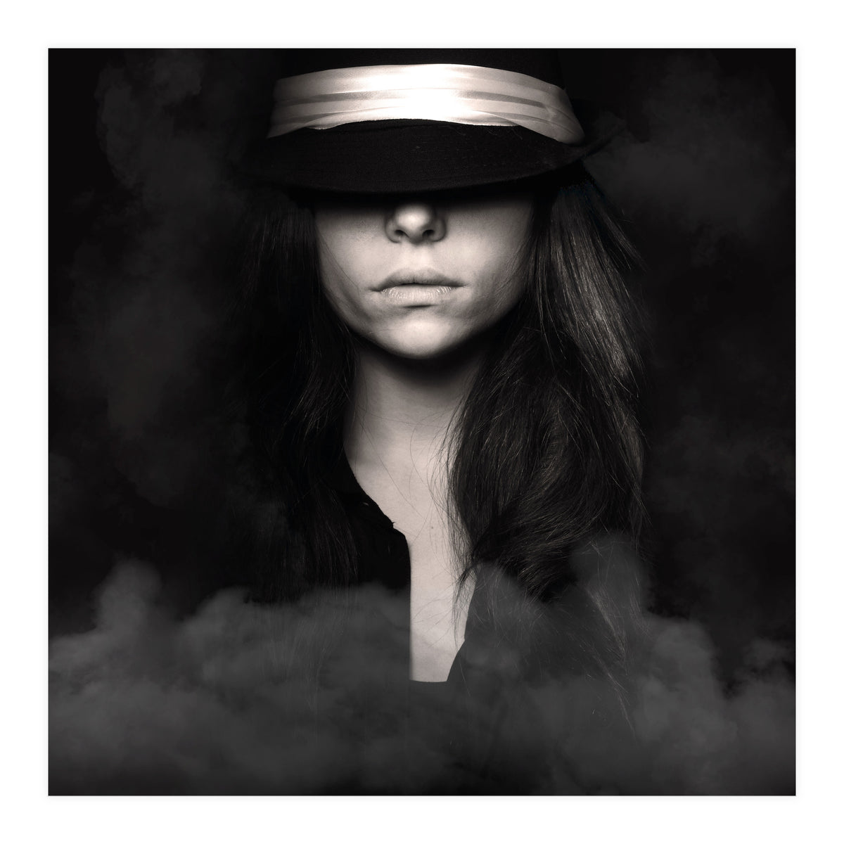 woman in black and white (Print Only)