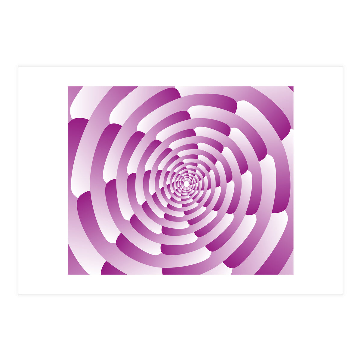 Abstract Pink Spiral (Print Only)