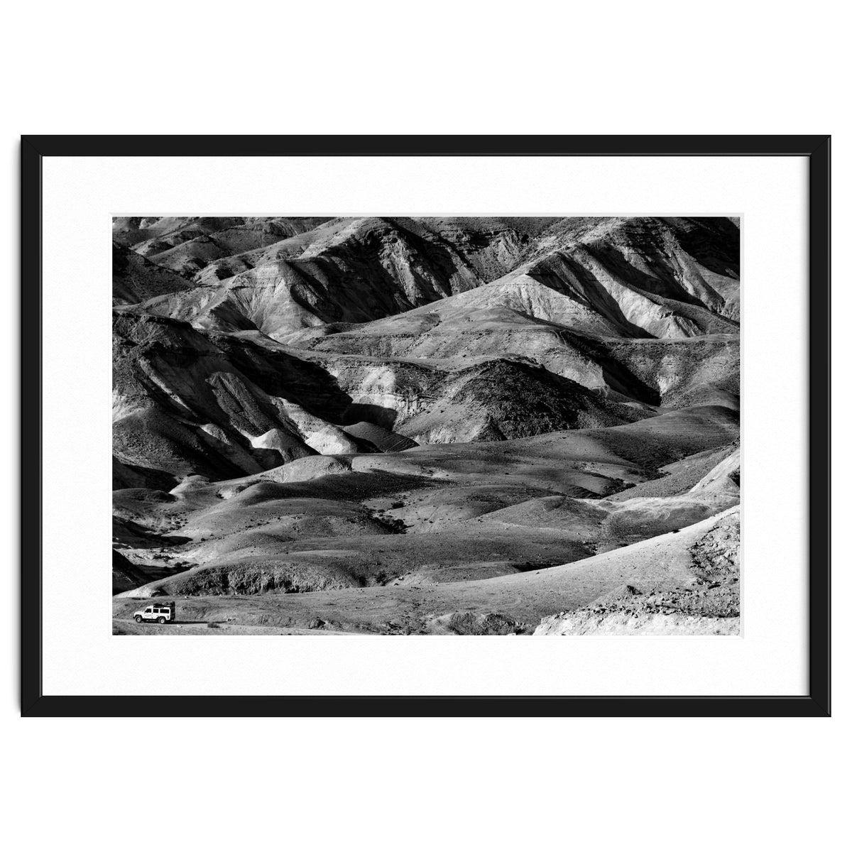 Driving across the Judean Desert