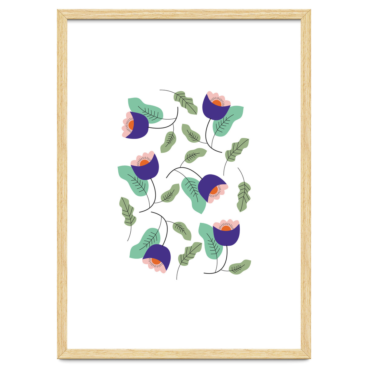 Shine And Rise Flowers Rgb